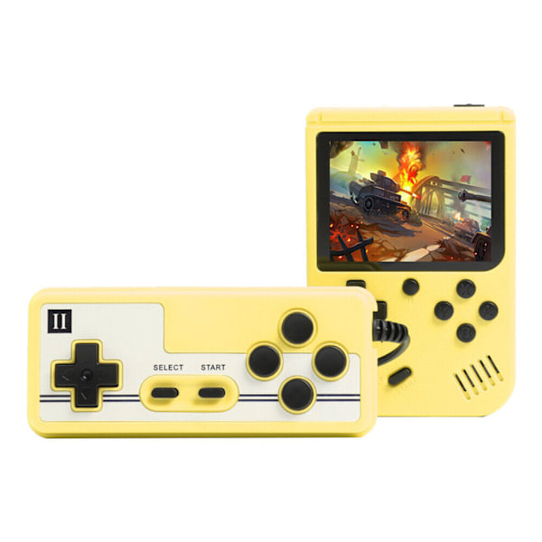 400/500/800 i 1 Håndholdt Spillekonsol Bærbar Klassisk Retro 3 Tommer Skærm Spillemaskine YE with gamepad 500 in 1