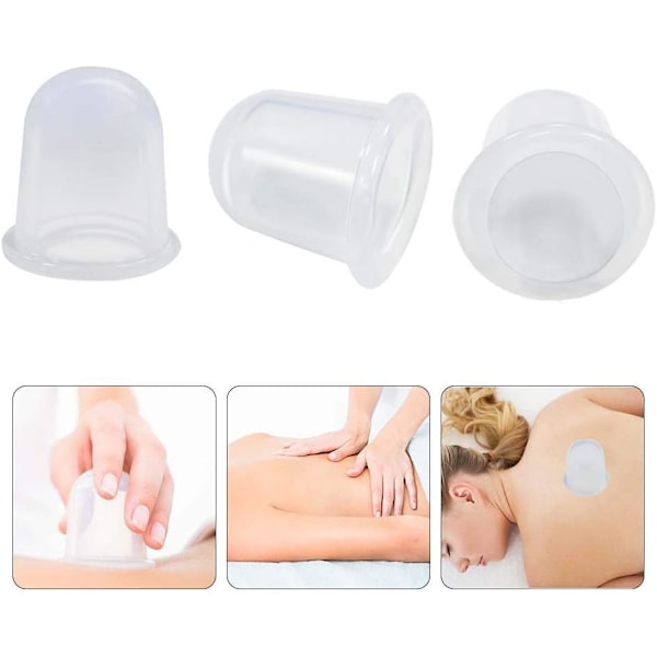 Koppning Silikon Vakuum Anti Celluliter Kopp Massagekoppar Koppning