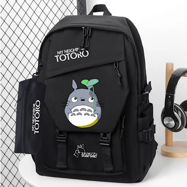 Min granne Totoro Kibli Väska Ryggsäck Skolryggsäck Reseryggsäck Chihiro Totoro