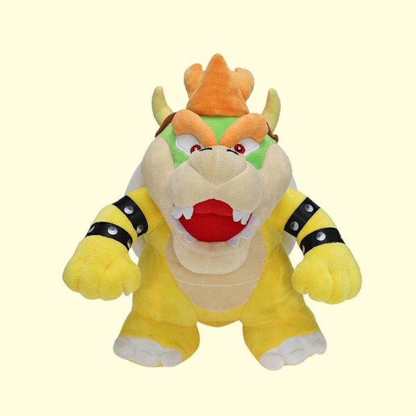 25 cm Bowser drake mjuk plyschleksak W 1