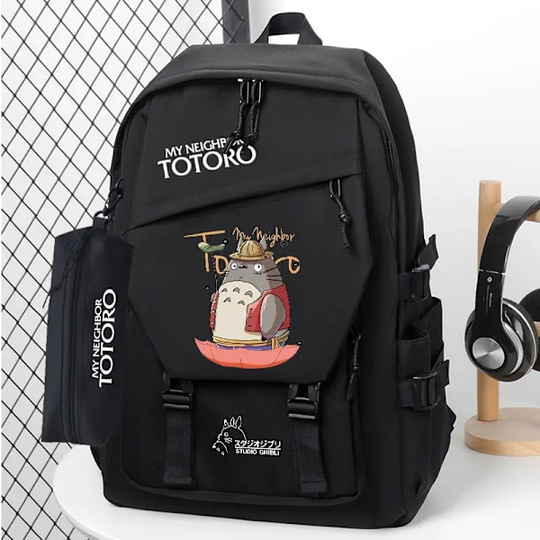 Min Nabo Totoro Kibli Veske Ryggsekk Skole Ryggsekk Reise Ryggsekk Luffy Totoro