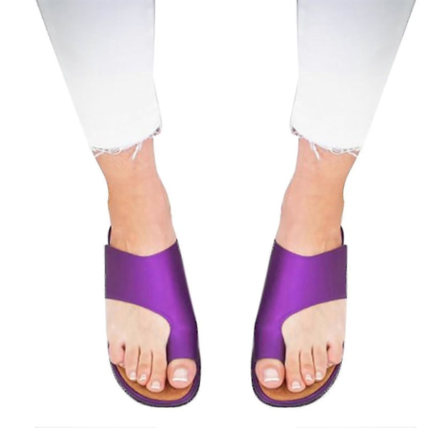 Varvassandaalit Sandaalit Kestävät Kengät Paksulla Pohjalla Vapaa-aikaan Violetti Purple 41