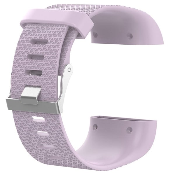 Armbånd kompatibelt med Fitbit Surge, Lyslilla - L LightPurple L LightPurple l