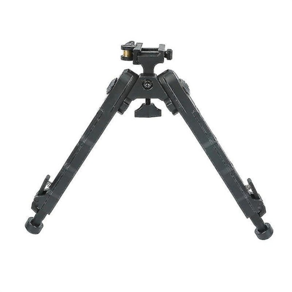 V9 Enkelt Stativ Justerbar Bipod Stativ Svart i Aluminium