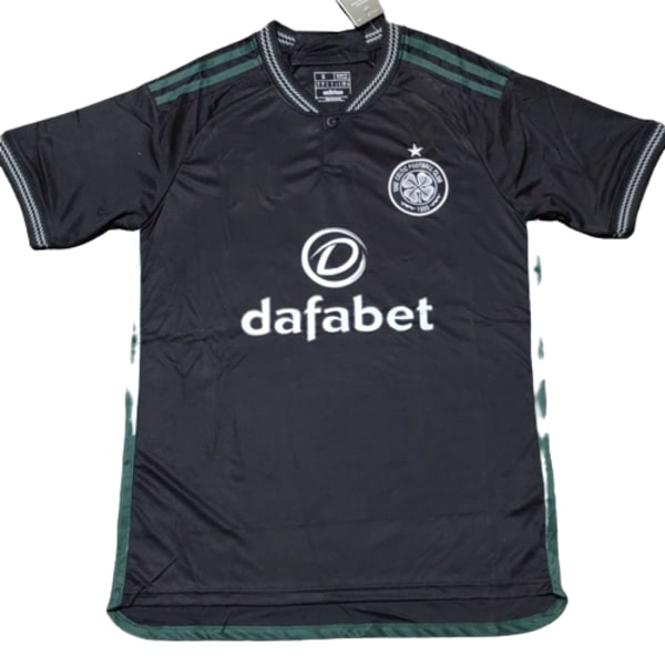 23-24 Celtic guld bortatröja anpassad träningsdräkt kortärmad skjorta T-shirt Ronaldo NO.7 Ronaldo NO.7 M