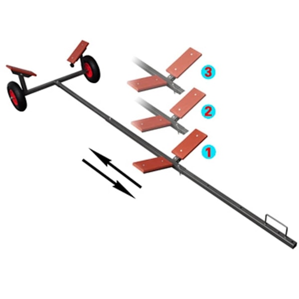 Håndtralle 160 kg lastekapasitet 17000