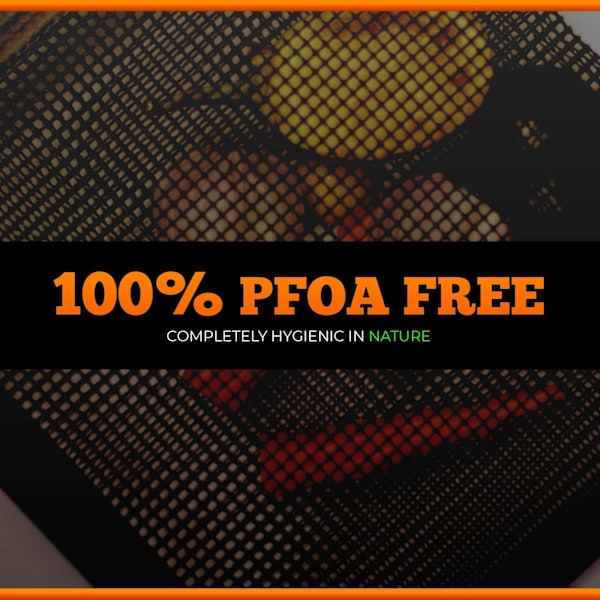 2 stk. BBQ Mesh Bag - Utendørs Matlagingspose, Non-Stick BBQ