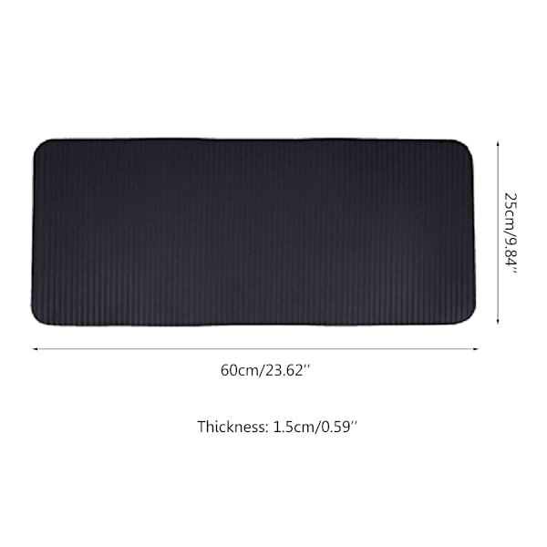 Yoga Sklisikker Knepute Håndledd Hofter Hender for Ben Arm Armbuer Balanse Trening Fitness Treningsmatte Sport Black 0.16
