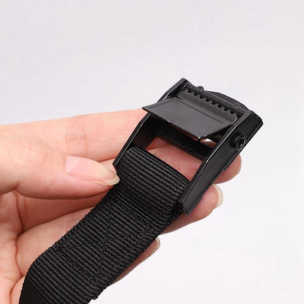 INF Spännband 4-pack Svart Svart 7 m