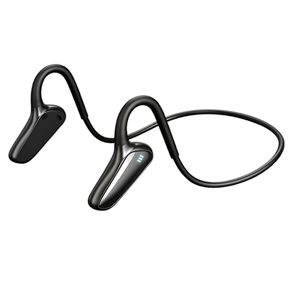 M-d8 Bluetooth-kompatibla Hörlurar Benledning Ipx5 Vattentät Bt5.0 Öronkrok Trådlöst Stereoheadset För Sport Black