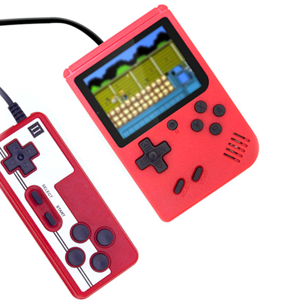 400/500/800 in 1 Kannettava pelikonsoli Klassinen Retro 3 tuuman näytöllä RD with gamepad 400 in 1
