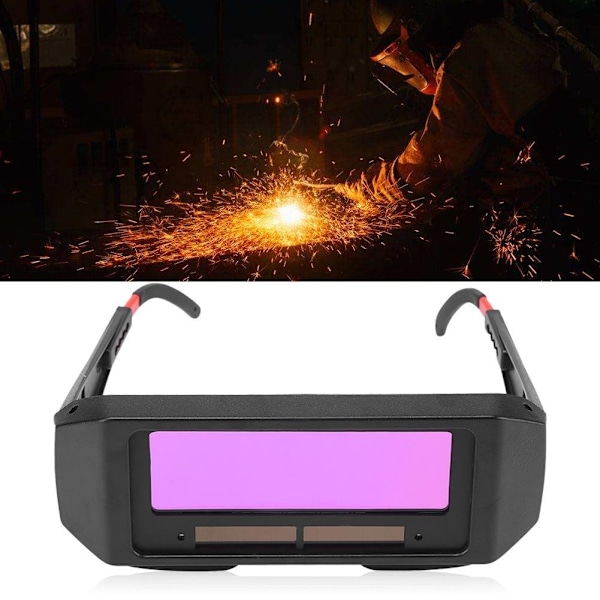 Svetsglasögon, Svetsmask Sol Auto Mörkare Svetsning Automatiskt Ögonskydd Glasögon Säkerhetslinser
