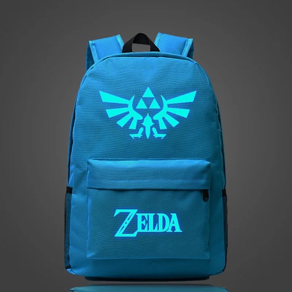 Anime Legend of Zelda Rygsæk Skoletaske Lysende Studenterrygsæk Style 13