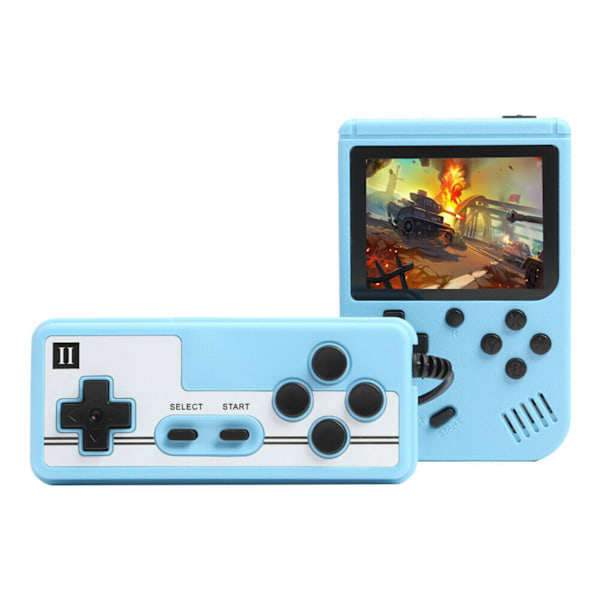 400/500/800 i 1 Håndholdt Spillekonsol Bærbar Klassisk Retro 3 Tommer Skærm Spillemaskine BLA with gamepad 400 in 1
