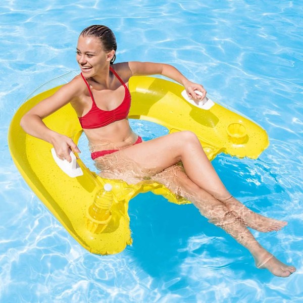 INTEX Kelluva tuoli Sit'n Float 152x99 cm Blue Blå