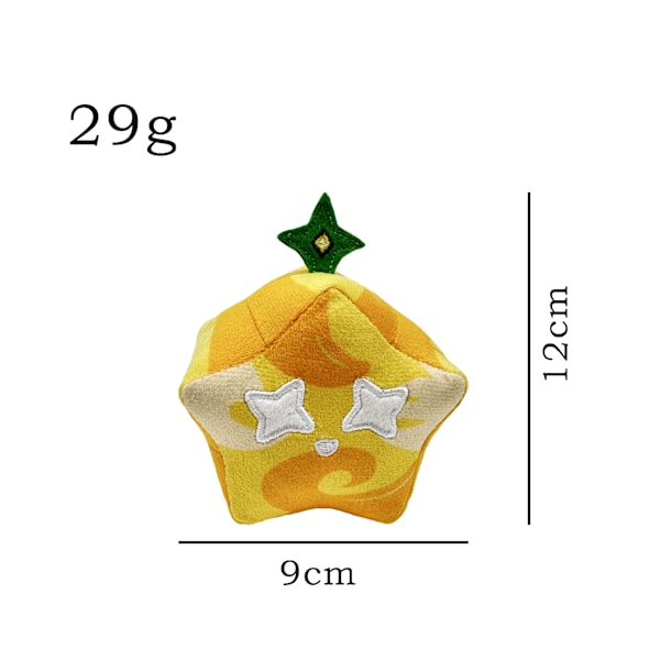 Blox Fruit -pehmolelu, paholainen hedelmä pehmolelu nukke pehmolelu Five-pointed star