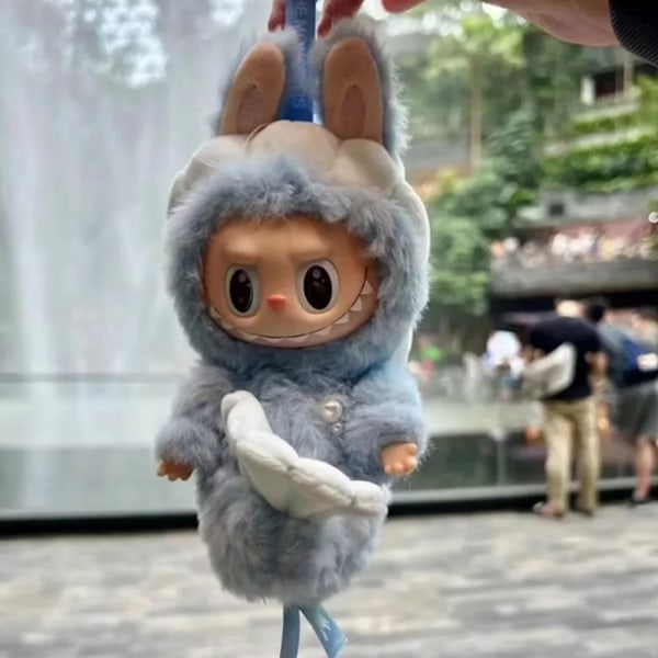 Plush Dockfigur Samlarobjekt Monster Leksak för Barn & Vuxna Gåvor Nyckelring
