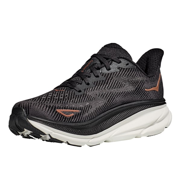 Hokas CLIFTON 9 Herrskor Mesh Lågskor Löparskor Black + Yellow 43