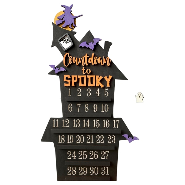Halloween Advent Countdown Calendar Diy Holiday Xmas Ornament
