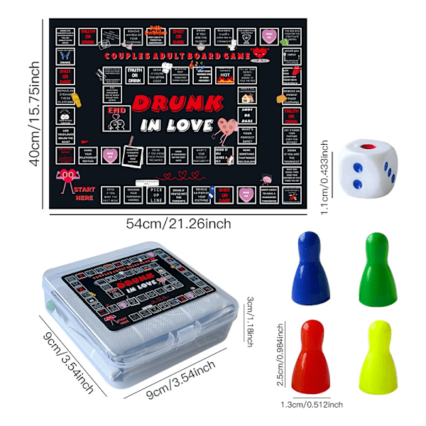 Par Spelkväll Brädspel för Vuxna A