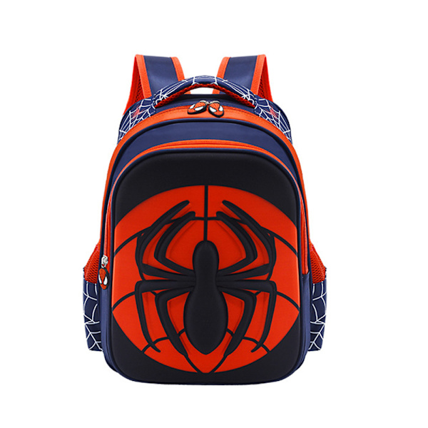 Spiderman Cartoon Barnryggsäck för Barn Rollspel Skolväska Resväska Lätt och Hållbar Lämplig för Flickor och Pojkar #1