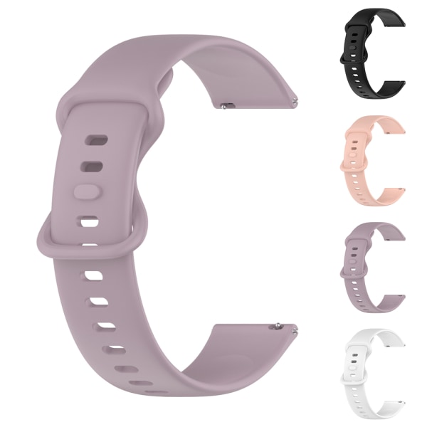 Silikonremsband för Smart Watch Pink 20MM small code