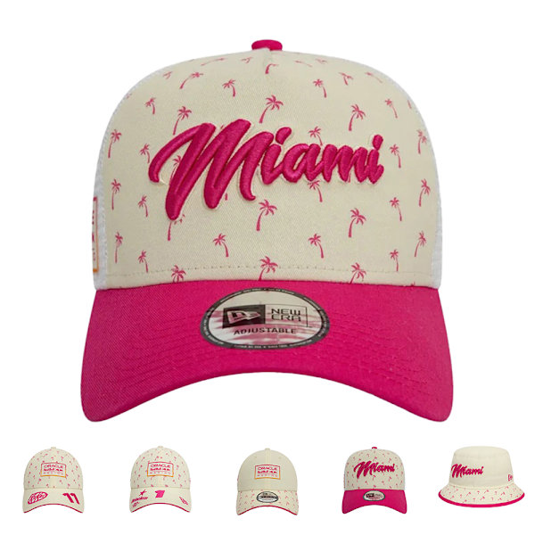 Red Bull F1 Racing New Era Max Verstappen 2024 Miami GP Keps Snapback E