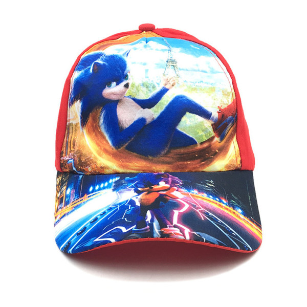 Sonic The Hedgehog Summer Sun Hat Baseball Cap för Kids Boy Girl B