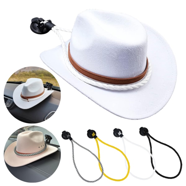 Cowboy Hat Mounts Hållare Ställ För Lastbil Suv Bilhållare Hat Form grey
