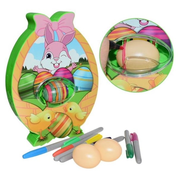 Bunny Easter Egg Rotating Kit Elektrisk äggdekorleksak