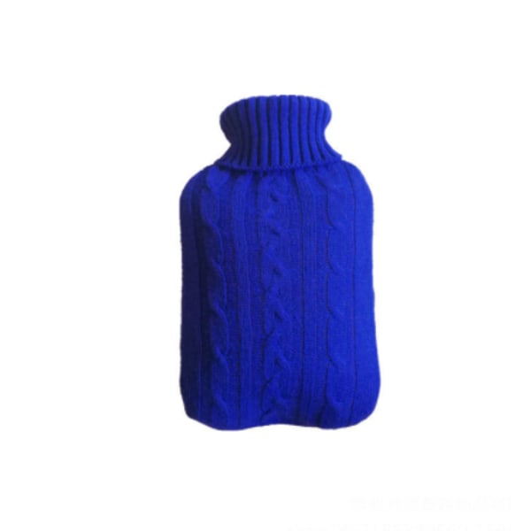 Varmvattenflaska med mjukt skydd för Cover Blue