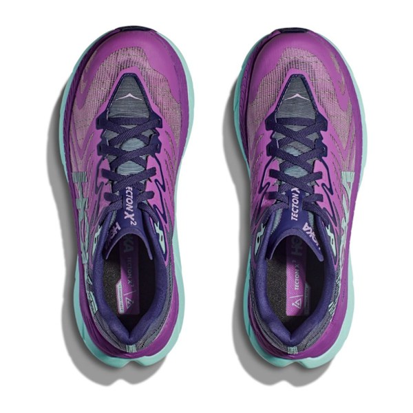 Tecton X 2 Unisex Herr Dam Skor Lågskor Väg Lätta Löparskor Träningsskor Sneaker Sport Purple 38.5
