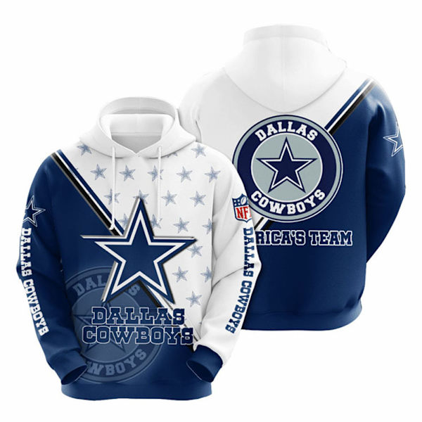Huvtröja med NFL Patriots Bears-tryck, Casual Sport Sweatshirt, Huvtröja för höst och vinter, Unisex E XL