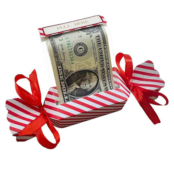 Julpengarutdelare för barn och vuxna - Glad Jul Pengabox för kontanta gåvor #3