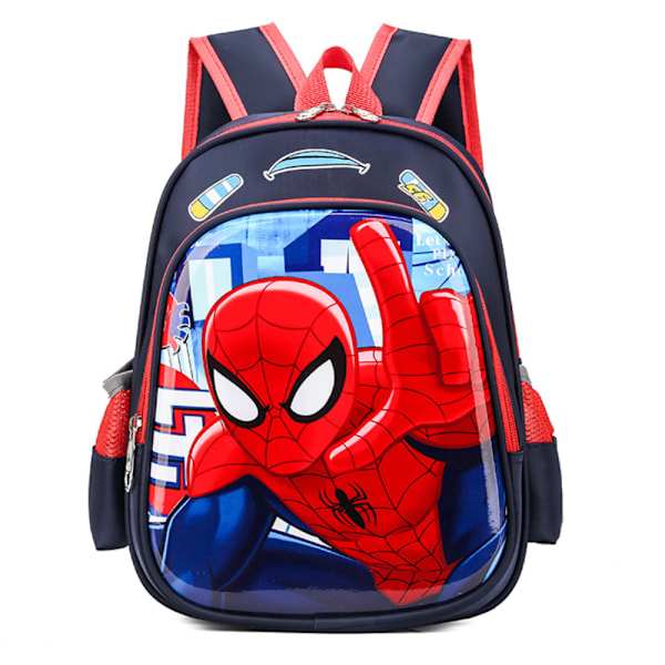Barn Pojkar Marvel Spider-Man Ryggsäck Tecknad Superhjälte Bokpack B