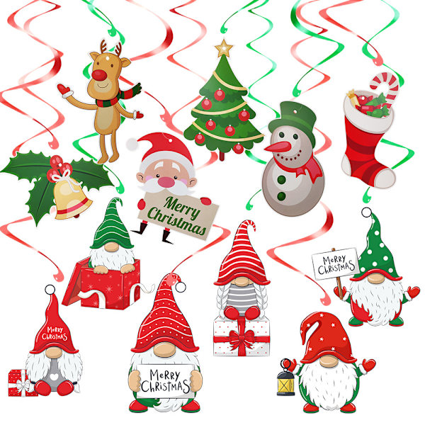 Julgran Design Hängande Virvel Tak Hänge Christmas 2