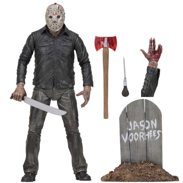 Fredag den 13:e Jason Voorhees Ultimate Action Figur Leksaker