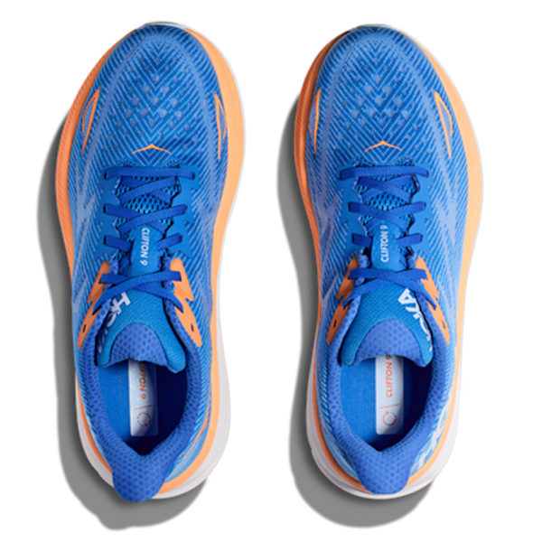 Hokas CLIFTON 9 Herrskor Mesh Lågskor Löparskor Blue+White 39