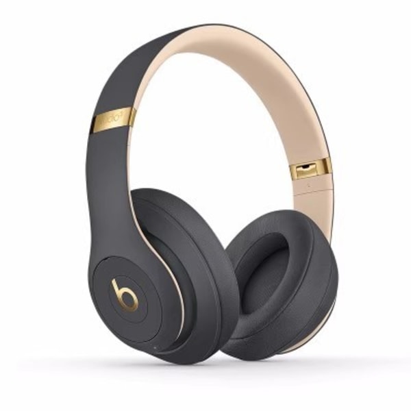 Trådlösa Bluetooth-hörlurar för öronen, Sportmusik, Löpning, Headset, Hörlurar Grey Gold