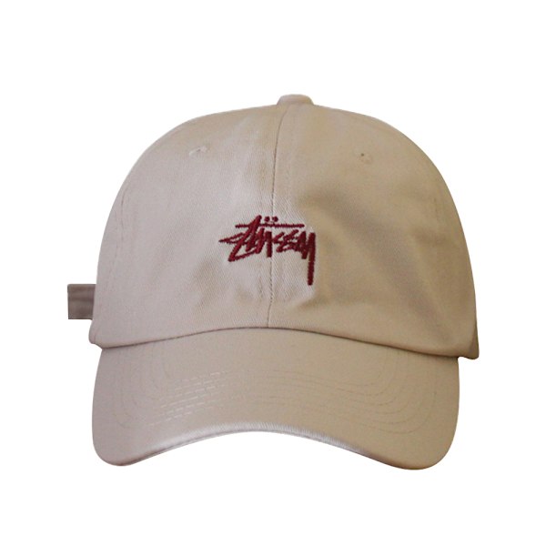 Baseballkeps S-tussy1 Broderad Hatt Män Kvinnor Justerbar Strand Strapback Hatt Khaki