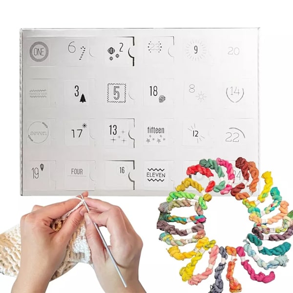 Ull-Adventskalender 2024, Yule & Yarn Adventskalender 2024, Ullgarn Adventskalender