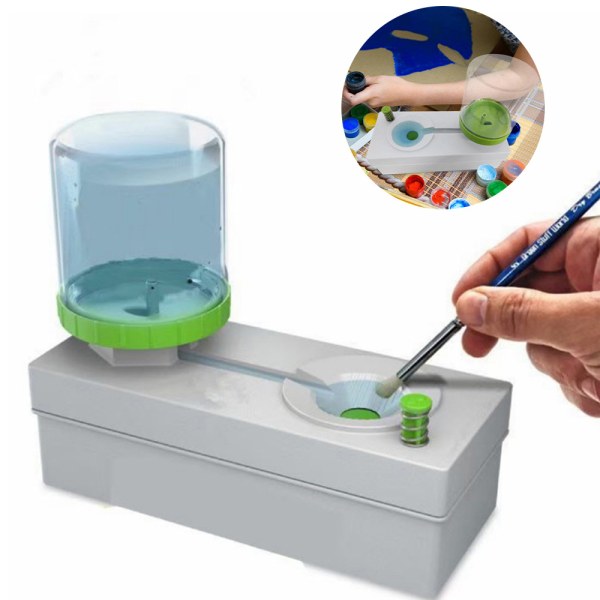 Målarpensel Rinser Cleaner för akryl och vattenbaserade färger rengöringsskrubber