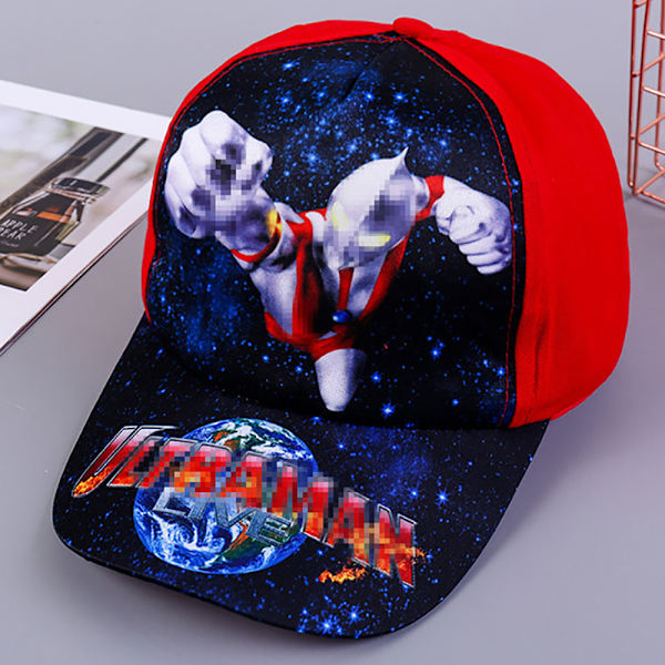 Ultraman Baseball Keps Baseballkeps Buzzer Hatred Cap Kids Red Ultraman