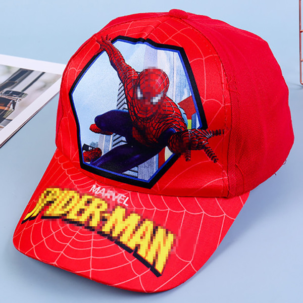 Spiderman Baseball Keps Baseballkeps Buzzer Hatred Cap Kids Spiderman Red A