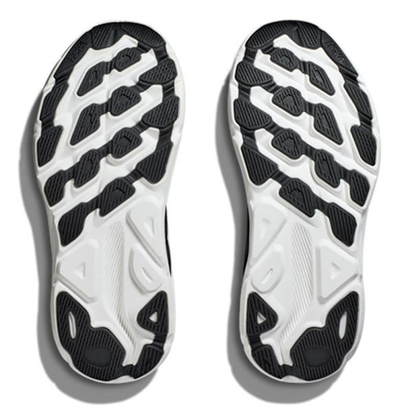 Hokas CLIFTON 9 Herrskor Mesh Lågskor Löparskor Black White 45