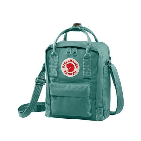 Dam Herr Utomhus Canvas Crossbody Väska Midjeväska Sportväska för Träning Resor Löpning Vandring Cykling, Vattentät Frost Green