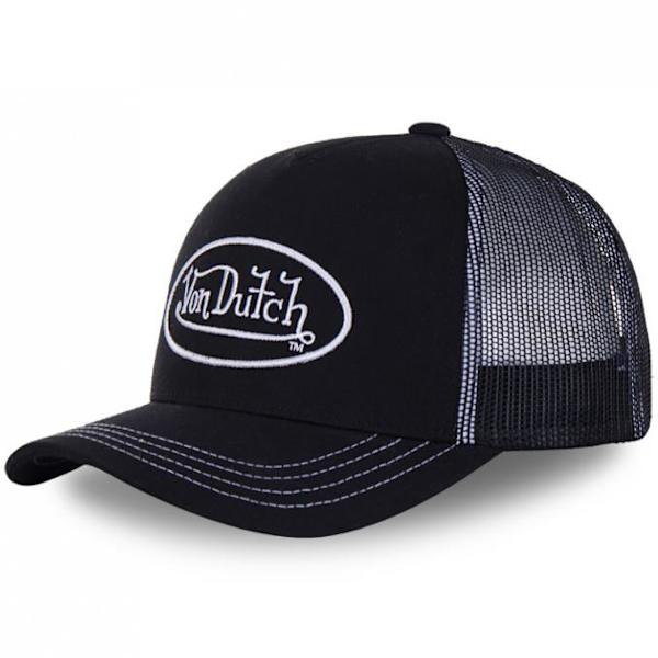 VONDUTCH Unisex Broderad Mesh Snapback Baseball Cap Justerbar Trucker Hat #3