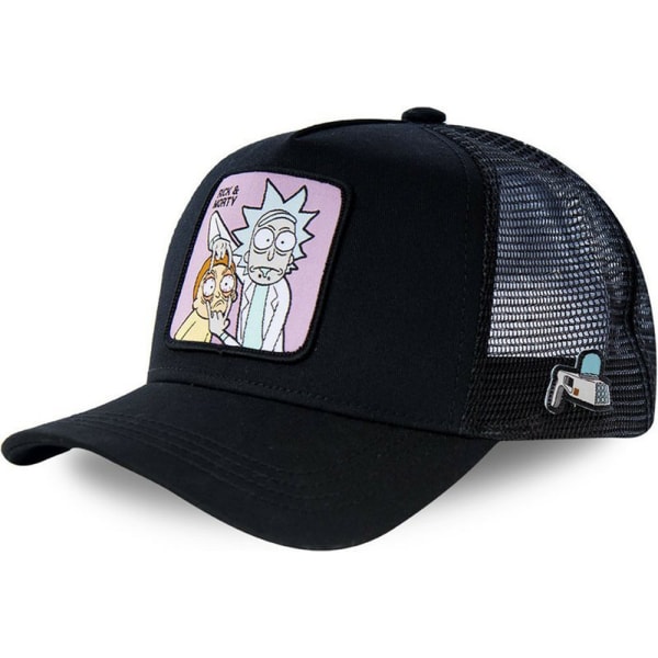 RICK AND MORTY Mesh Baseball Cap Kvinnor Män Trucker Hat Snapback