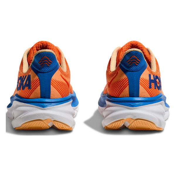 Hokas CLIFTON 9 Herrskor Mesh Lågskor Löparskor Orange Blue 40
