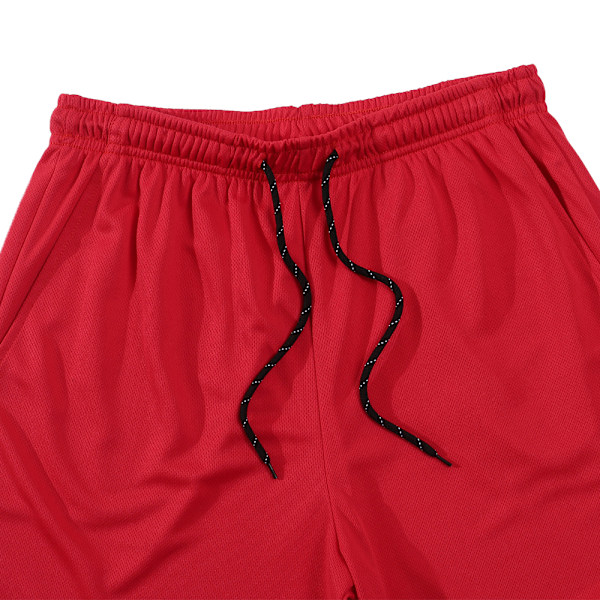 Män Sommar Sport Elastiska Midja Shorts Joggers Jogging Byxor Plus Storlek Red 3XL